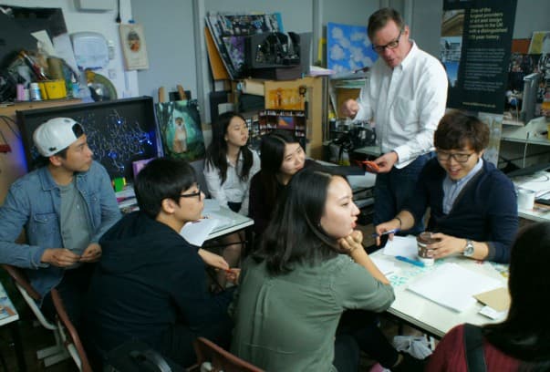  Alan 교수님과 함께한 영국 아트 & 디자인 워크샵 및 포트폴리오 검수