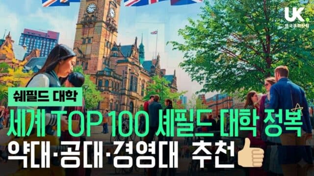  셰필드 대학교(University of Sheffield) 입학 가이드: 전공·장학금·현실 조언